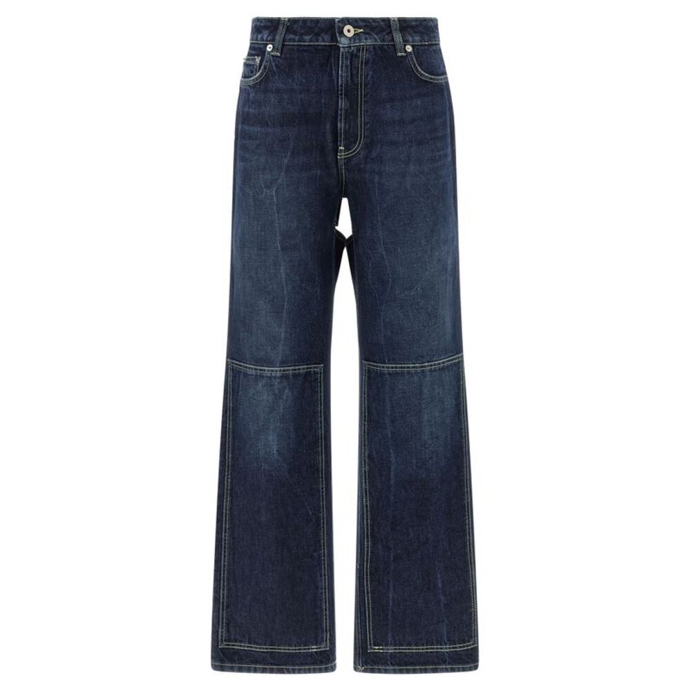 Jean Paul Gaultier Blue Cotton Jeans Women's Denim